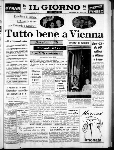 Il giorno del lunedì